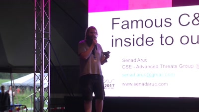 Famous C&amp;C servers from inside to outside.
